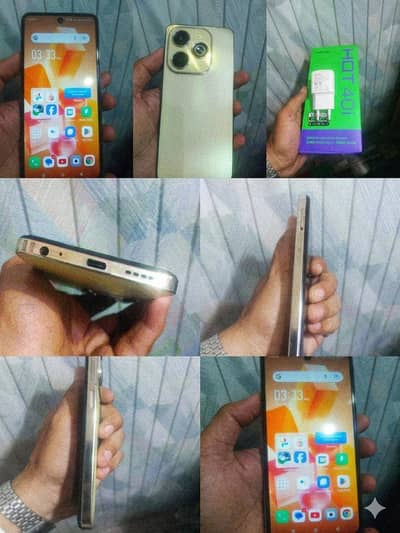 Infinix Hot 40i 8 128 with box