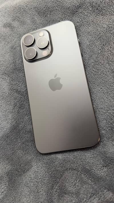 Apple Iphone 15 Pro Max JV 256 Black Titanium With Original Box