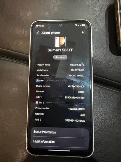 Samsung Mobile S23 FE