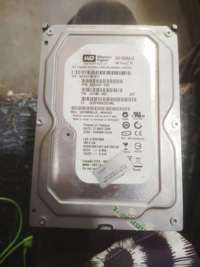 WD 250GB & 160GB Desktop Hard Drives