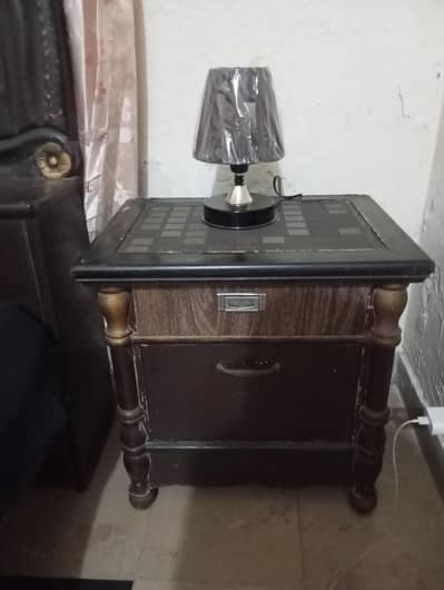 pure wood side table