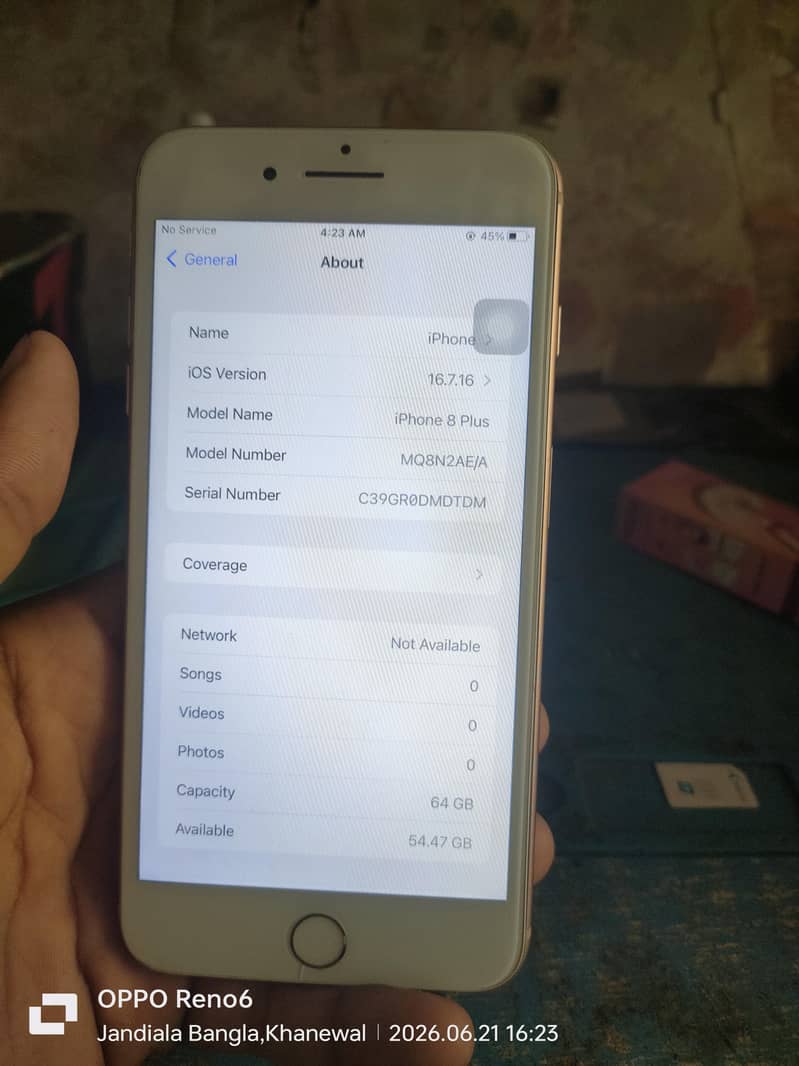 iPhone 8 plus 0