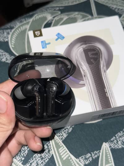 Soundpeats Clear earbuds earphones all box accessories