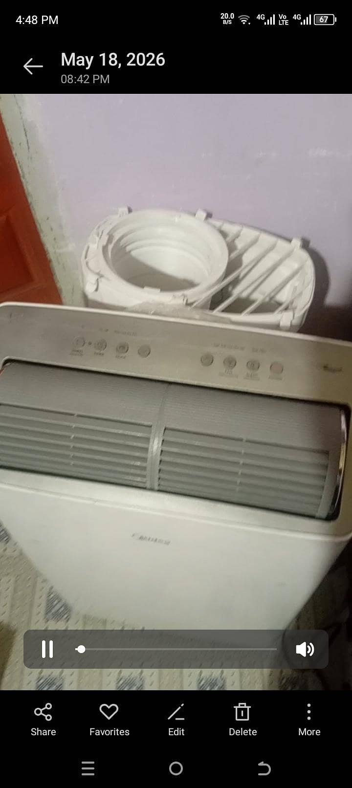 Midea portable AC 2