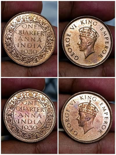 One Quarter Anna - British India