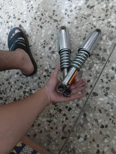 Rear Back Shocks CG 125 Genuine Old Model (NonEuro) 03191727559Whtspp