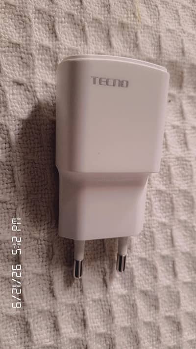 Tecno Original Charger (New)