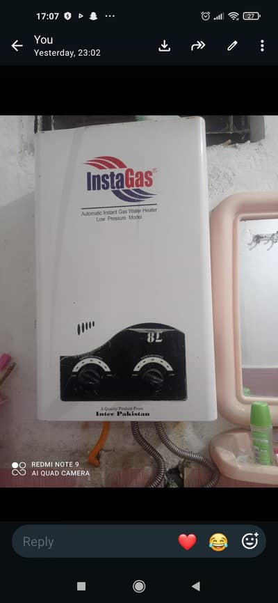 instant geyzer for sale