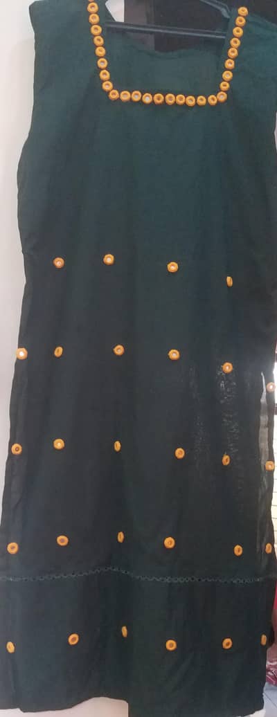 Custom Mirror Work & Customization for Lawn Dresses 