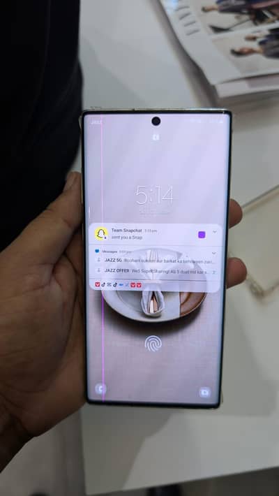 Samsung Mobile Note10 plus 5g 12 gb 256