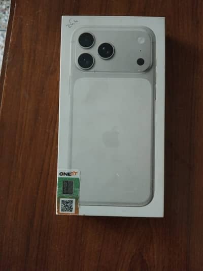BOXPACK Apple iPhone 17 Pro Max 256GB Silver G NEXT