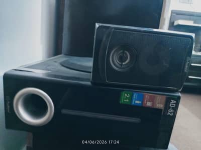 Audionic 5.5" Woofer speaker + Orange 8" woofer speaker
