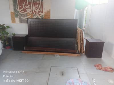 Double with Side tables and without Form