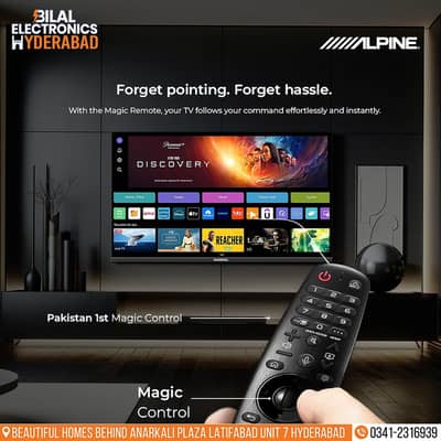 43” CU9000 Borderless Smart LED TV – Free IPTV Package Malaysian