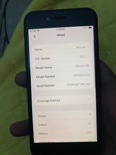 Apple iPhone SE 2020 JV  | 81% BH