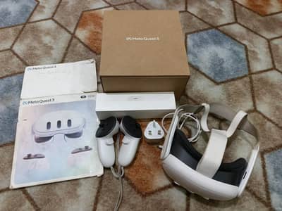 Meta Quest 3 VR Headset Complete Box Pack | Like New Condition