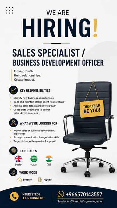 Sale specialist