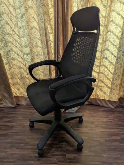 Boss B-543 Aqua Mesh High Back Revolving Chair