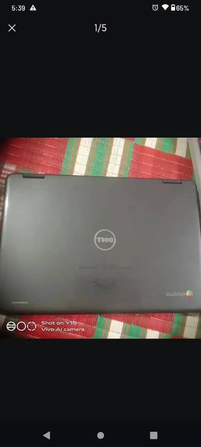 Dell Chromebook screen touch 360°/good condition Battery issues