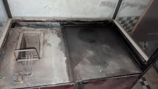 fast food counter