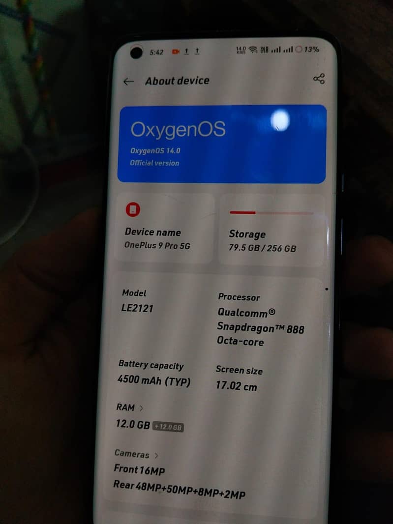 One Plus 9 Pro 3