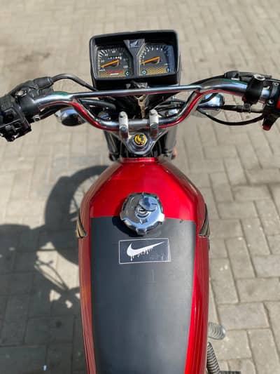 Honda cg 125 24 model gold edition