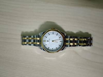 Stainless Steel Time Touch Brand Watch + a sports watch with it