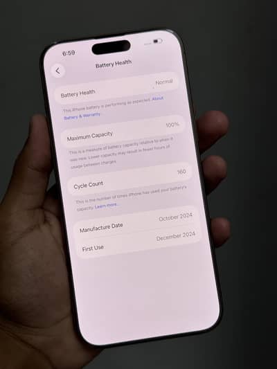 Apple iPhone 16 Pro Max Pta Approved