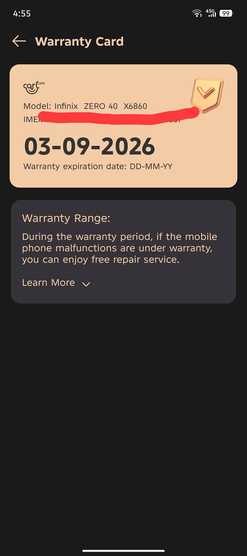 Infinix Zero 40 6