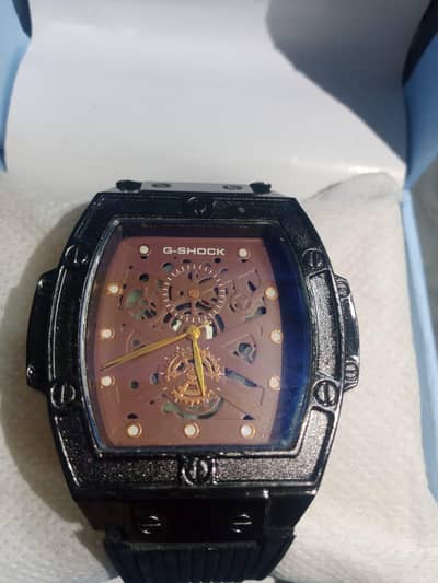 G-Shock Style Skeleton Watch – Excellent Condition
