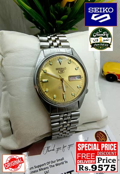Seiko 5 Citizen Orient Automatic Pre-Owned watch Japan 03161737353