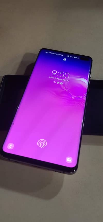 Samsung Mobile S10 Plus 8gb 128gb non pta