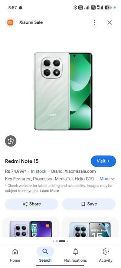 Xiaomi Redmi Note 15 8/256