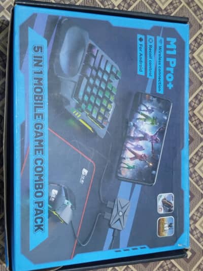 M1 Pro+ Mobile Gaming Keyboard & Mouse Combo for Free Fire/PUBG