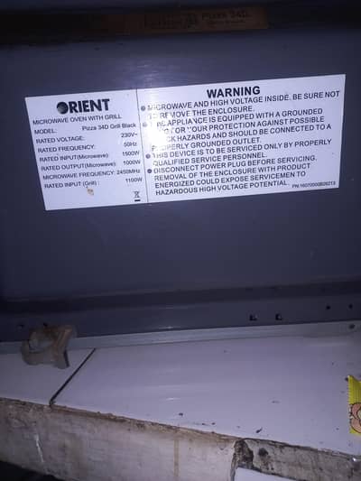 microwave oven with grill