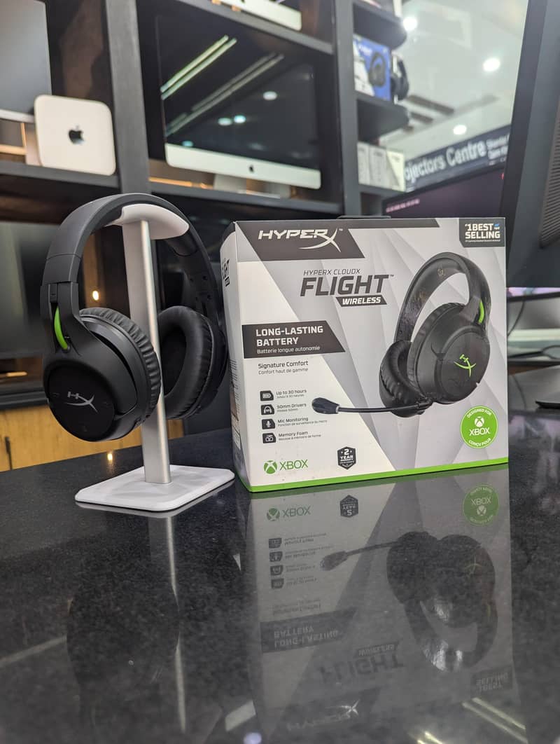 HyperX Flight Wireless Headset | Box Open | Multiple Colors 1
