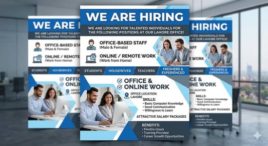 Golden opportunity available in Lahore