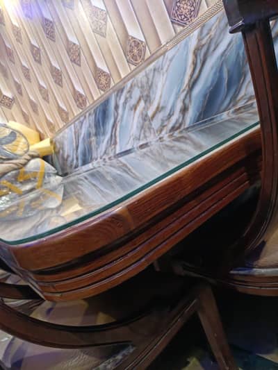 Dining table with chairs for sale