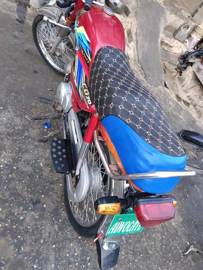 Honda CD 70 Family Bike for Sale – Excellent Mileage