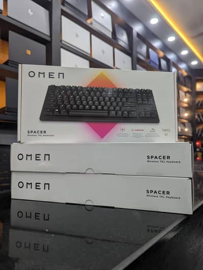 HP OMEN Spacer Wireless TKL Gaming Keyboard | Brand New Box Pack