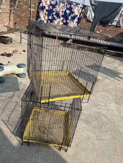 New 3 cages