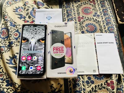 Samsung Galaxy A32 With Completed Accessories 6/128
