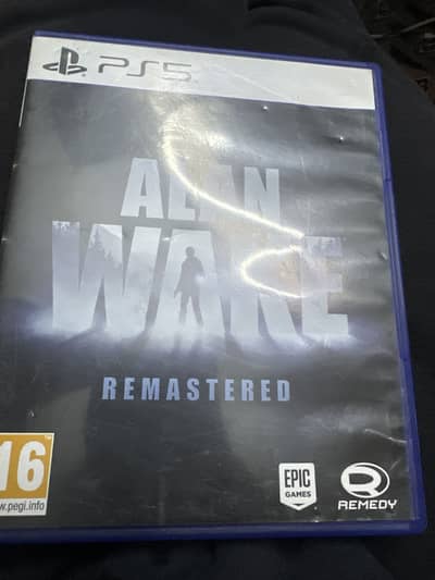 Alan Wake Remastered(ps5)