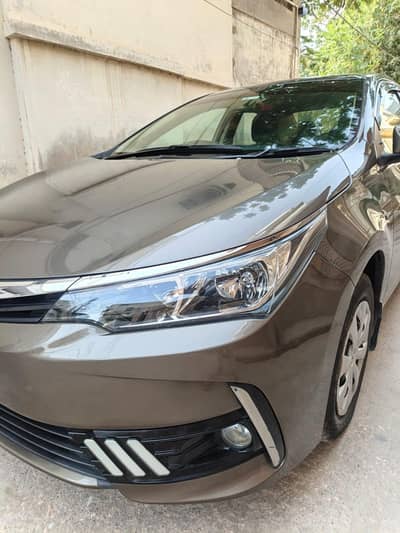 Toyota Corolla GLI 2019 just like zero meter condition spary unused