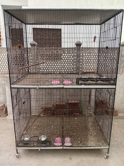 COLONY CAGE AND BREEDING BOX FOR SALE FOR BIG BIRDS