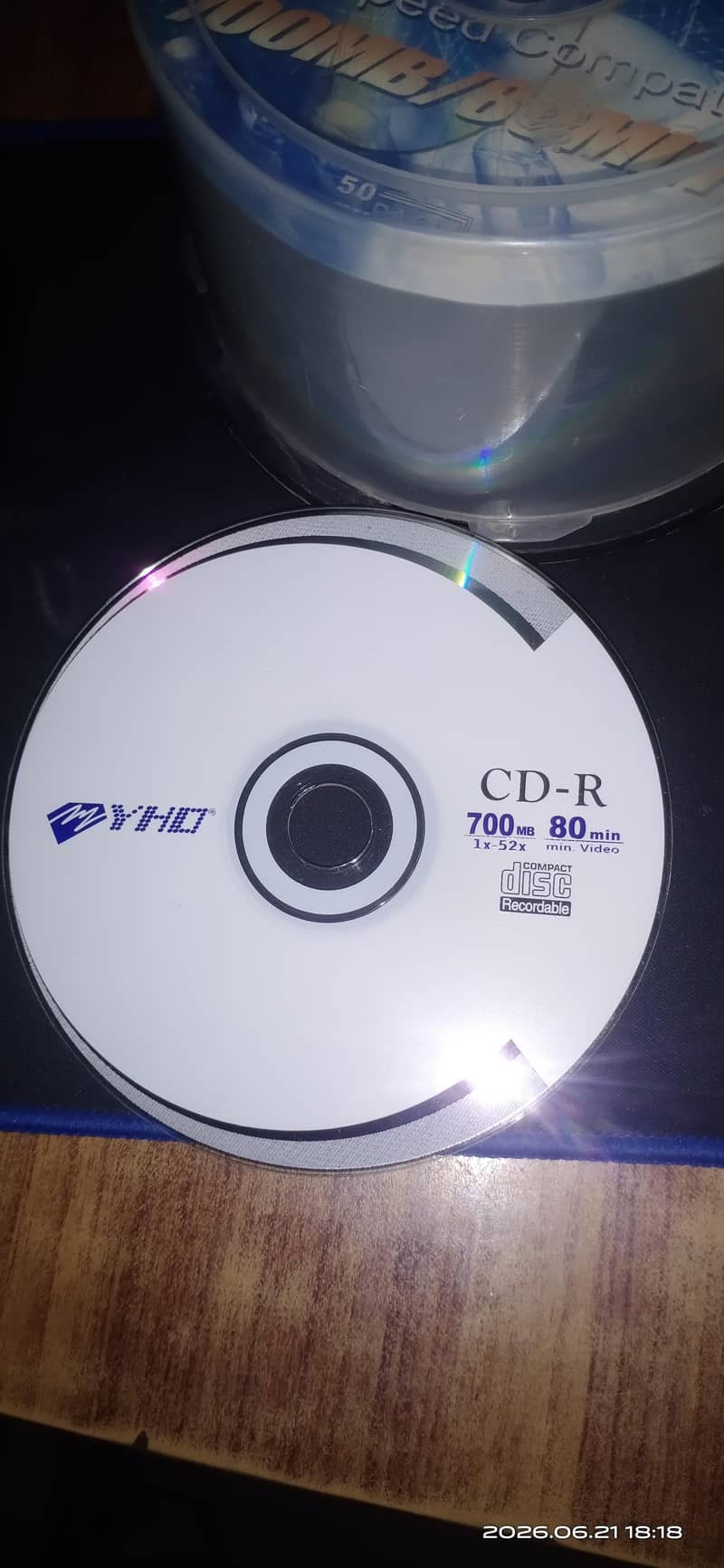 Writeable CDs 700 MB 1
