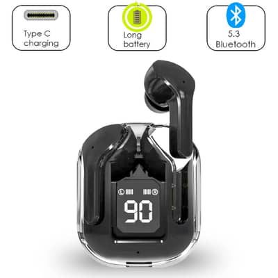 Air 31 Crystal Earbuds / Transparent Airpods (New Box Packed)