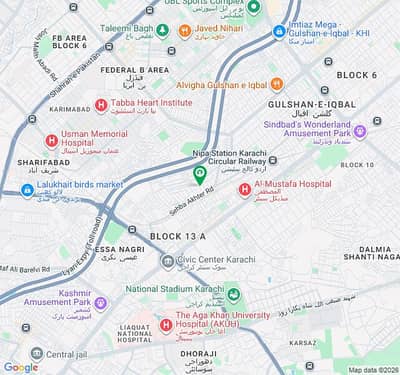 G+1 ONE UNIT BANGLOW FOR SALE IN GULSHAN E IQBAL 13/D2
