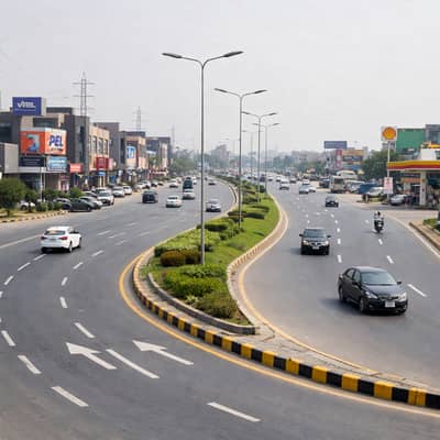 Prime 10 Marla Commercial Plot for Sale Near Orange Line Metro, Nawab Town Lahore