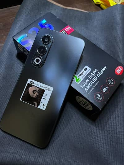 Itel S25 In Bromo Black Colour